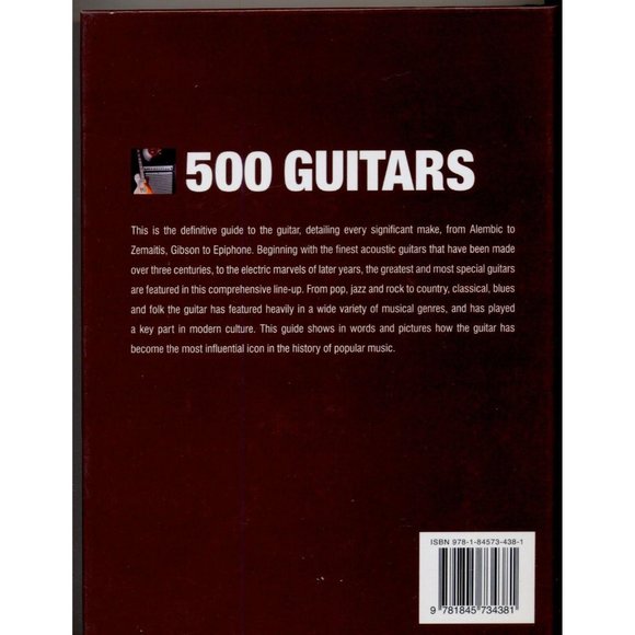 500 GUITARS A Definitive A-Z Guide, Gavin Wilson, - Picture 2 of 3